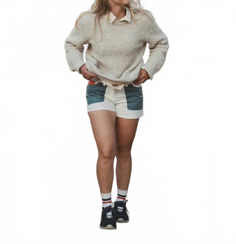 NEW AMUNDSEN women's field long sleeve sweater in natural